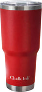 Chalk Ink 30 oz Stainless Steel Tumbler – Insulated Coffee Mug and Water Cup – by ChalkInk