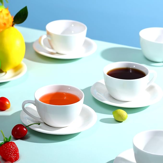 Maxdot 12 Set 5.5 OZ Porcelain Espresso Cups - Image 4