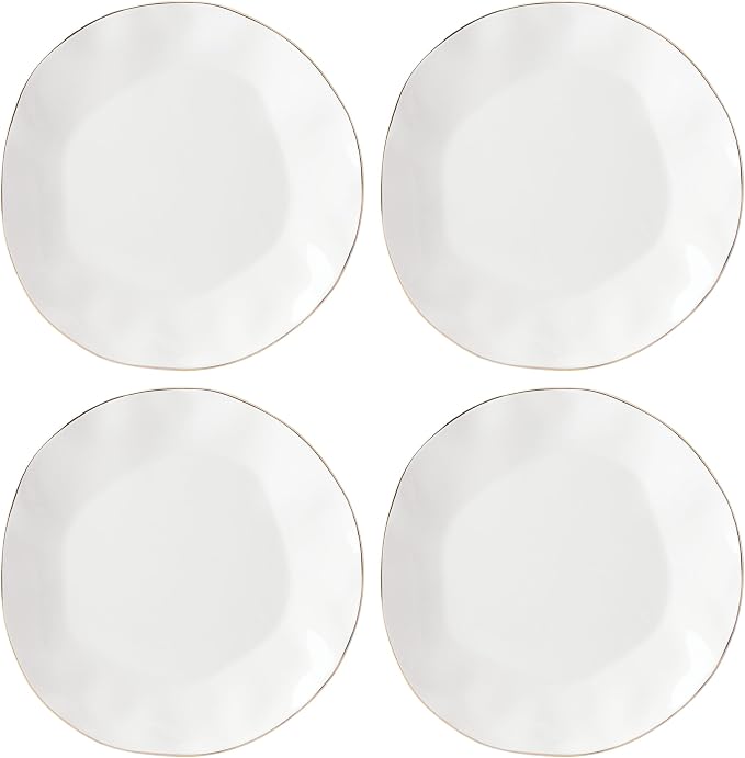 Lenox Blue Bay 4-Piece Set Dinner Plates, 6.40 LB by Lenox
