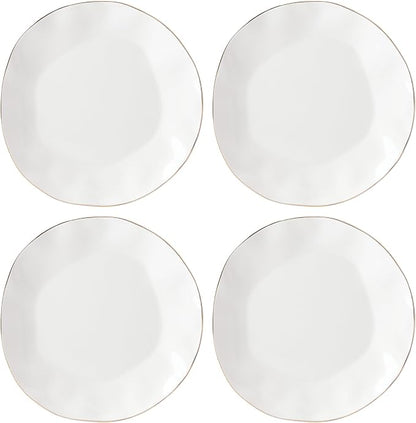 Lenox Blue Bay 4-Piece Set Dinner Plates, 6.40 LB by Lenox