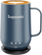 Supsonic - 16oz Self Heating Coffee Mug, Smart Heated Coffee Mug Faster by Supsonic