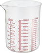 High Borosilicate Glass Measuring Cup-V-Shaped Spout，Glass Measuring Beaker by AckersBORO33