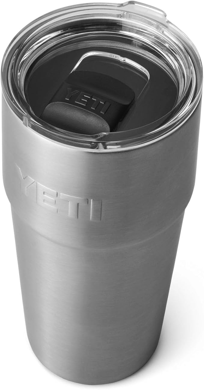 YETI Rambler 20 oz Stackable Tumbler, Stainless Steel, Vacuum Insulated - Image 3