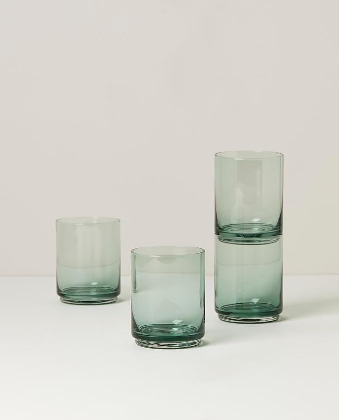 Lenox Tuscany Classics Stackable Drinkware, Dishwasher Safe, Tall Glasses - Image 2