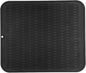 Silicone Dish Drying Mat for Multiple Usage,Easy clean,Eco-friendly,Heat-resistant Silicone Mat for Kitchen Counter or Sink,Refrigerator or Drawer Liner Black XL 18 inches x 16 inches