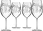 Rolf Glass Dragonfly All Purpose Wine Glass 18 ounce - Stemmed Wine Glasses Set of 4 – Lead-Free Glass- Etched Large Wine Glasses - Made in the USA - A Classic