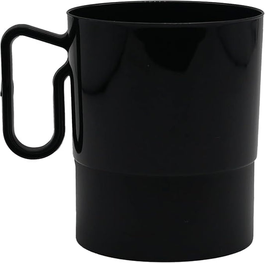 Party Essentials 8-Ounce Hard Plastic Coffee Cup/Tea Mug by PartyEssentials