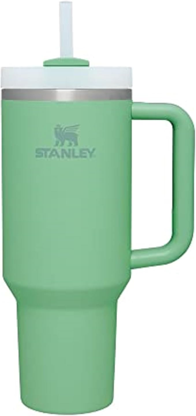 STANLEY Quencher H2.0 Flow State Tumbler, 40 oz, Jade | Handle and Straw | by Unknown