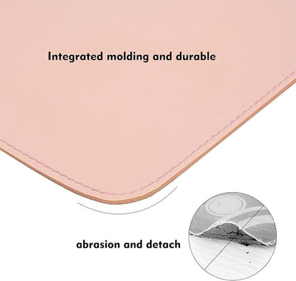Double-Sided PU Leather & Cork Mouse Pad - Image 5