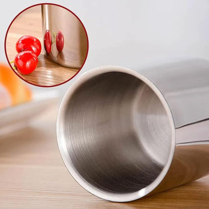 Reusable Double Wall Stainless Steel Cups Insulated Coffee Mug Handleless Beer - Image 6