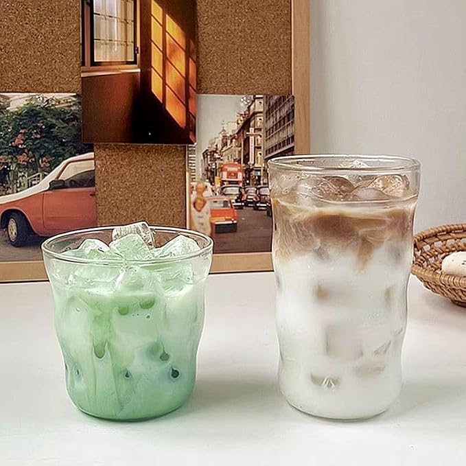 1pcs Bear-Shaped Glass Drinking Jar, Ice Cold Beverage Container - Image 5