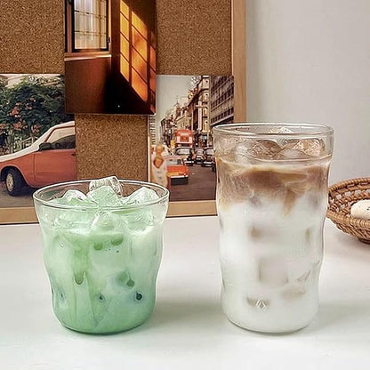 1pcs Bear-Shaped Glass Drinking Jar, Ice Cold Beverage Container - Image 5