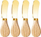 Butter Knife Spreader, Cheese Spreader Knives Set of 4, Stainless Steel Butter by MLURCU