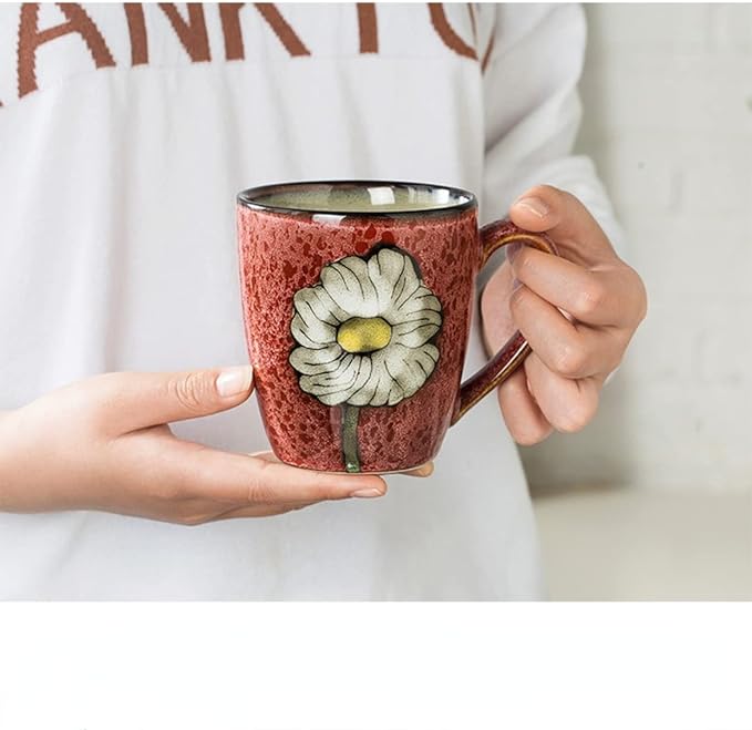 Ceramics 12oz Coffee mugs, Coffee cups, Tea mugs, Kiln Glazing Process - Image 6