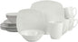 10 Strawberry Street Simply Square 16 Piece Dinnerware Set by 10StrawberryStreet