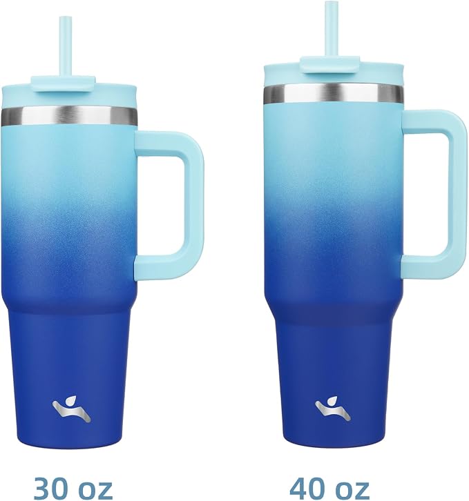 Konokyo 40 oz Insulated Tumbler Water Bottle - Image 3