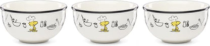 Lenox 897684 Chef Snoopy Mini Bowls by Lenox