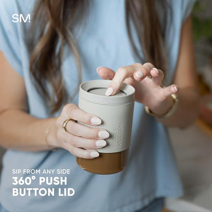 Simple Modern Glass Coffee Mug - Image 3