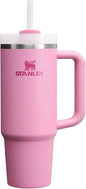 STANLEY Quencher H2.0 Flow State Tumbler, 30 oz, Peony | Handle and Straw | by Unknown