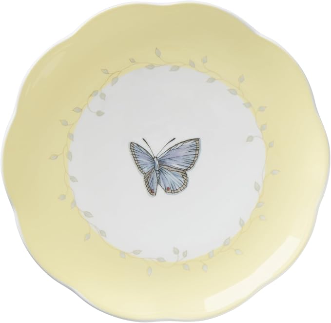 Lenox Dessert Plate Set, Lenox Butterfly Meadow Colors Collection 4-Piece - Image 5
