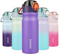 BJPKPK 18 oz Water Bottle with Straw & Handle, Insulated Stainless Flask | Leak by BJPKPK