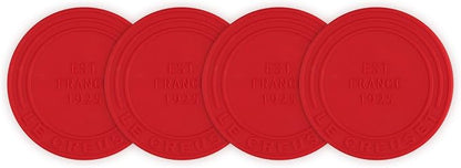 Le Creuset Silicone Coasters by Unknown