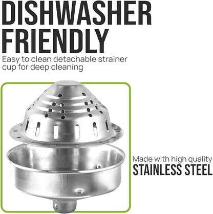 Zulay Kitchen Cast Iron Juicer - Easy-to-Clean Heavy-Duty Manual Juicer, Professional Citrus Juicer - Stainless Steel Lemon Squeezer - Manual Citrus Press & Orange Squeezer - Orange Juicer - Deep Red