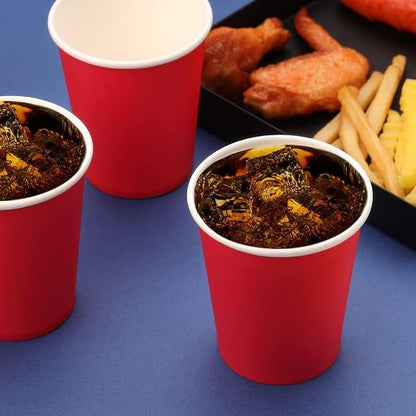 25 Pack 8 oz Disposable Paper Cups, Water Cups - Image 4