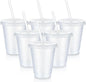 Uiifan 6 Pcs 16 oz Reusable Tumbler by Uiifan