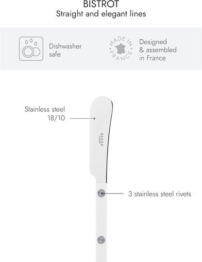 Sabre Paris - Set of 2 Spreader Knives 5.5 inches - Bistrot Collection - Perfect - Image 3