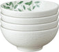 Denby - Carved Deco Cereal Bowls Set of 4-6.7 Inch - Dishwasher Microwave Oven Safe - Large Uniquely Textured Porcelain Cereal Bowl - Scratch Chip Resistant
