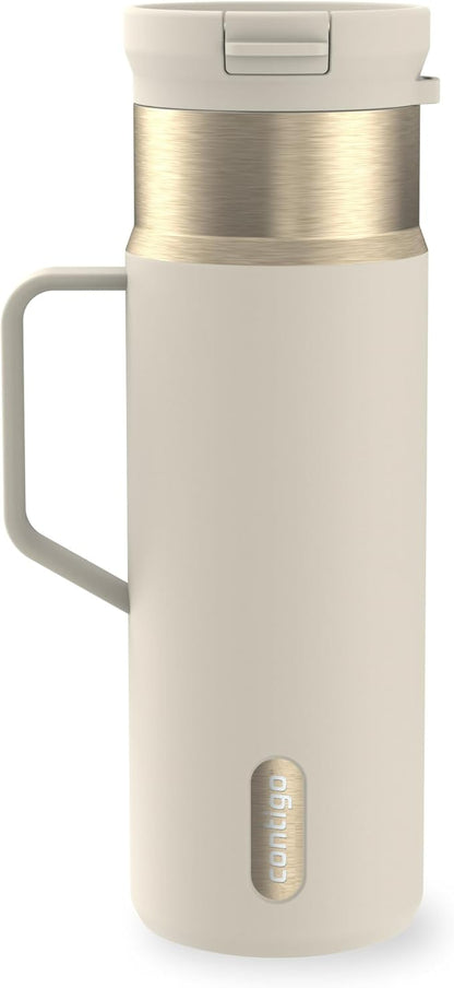 Contigo SnapSeal 20 oz Stainless Steel Vacuum-Insulated Water Bottle by Unknown