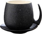 Modern simple black and white ceramic coffee cup set, high temperature immune by Unknown