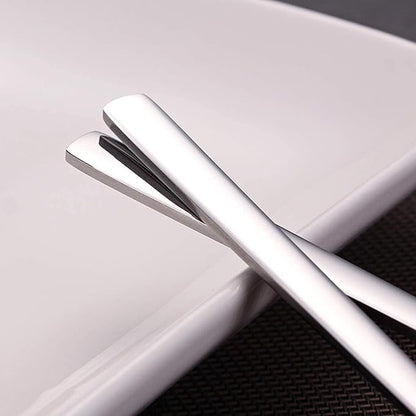 IQCWOOD Spoons, 8.5 Inch Stainless Steel Soup Spoons | Korean Soup Spoons - Image 3