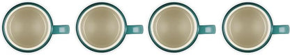 Le Creuset Stoneware Set of 4 Heritage Mugs, 13 oz. each - Image 4