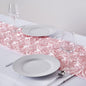 14"X108" Rosette Table Runners by TABLECLOTHSFACTORY