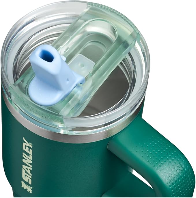 STANLEY Quencher ProTour Flipstraw Tumbler, 14 oz, Emerald Honeydew | Built-In - Image 2
