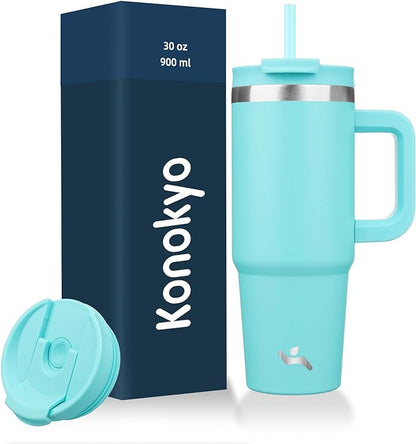 Konokyo 30 oz Insulated Tumbler Water Bottle by Konokyo