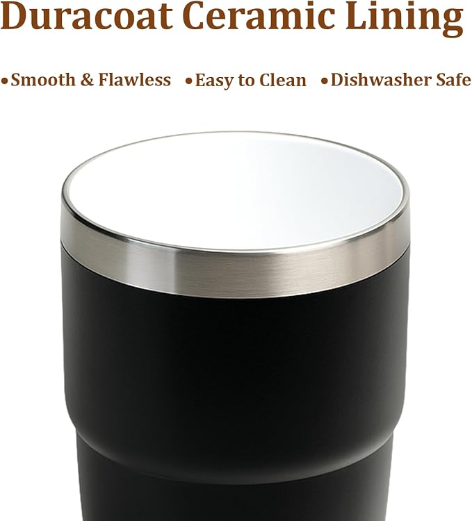 Zenbo 8 oz Stackable Espresso/Coffee Cups - Image 5