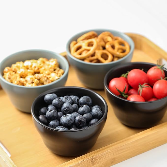 Selamica Ceramic Small Bowls Dessert Bowls 8oz Bouillon Cups - Image 6