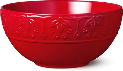 Provence Embossed Deep Bowl 10.5" – Extra-Large 158 oz Vintage French Country - Image 2