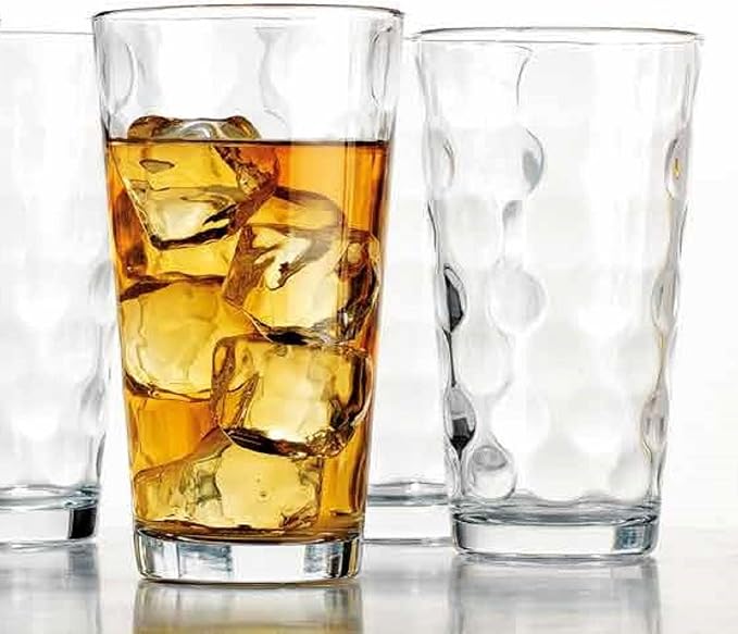 Highball Drinking Glasses Set of 10 Glass Cups by Home Essentials, 17 Oz. - Image 9