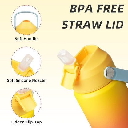 BJPKPK 12oz Insulated Water Bottle, Stainless Steel Bottle - Image 2