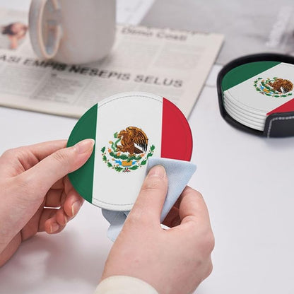 Mexican Flag Coasters for Drinks - Image 5