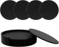 Leather Coasters for Drinks Set of 6 by Rierdge