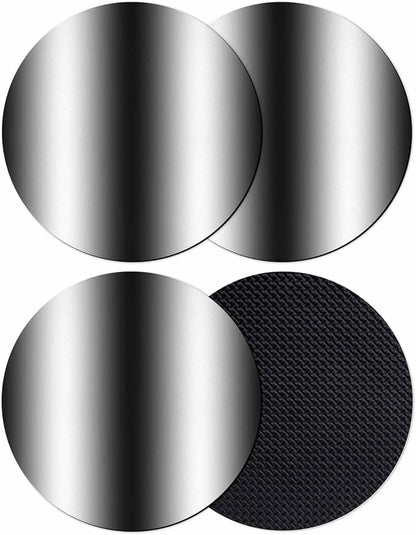 Ombre Black Coasters Set of 4, Modern Minimalist Geometric Gradient Color by PIEPLE