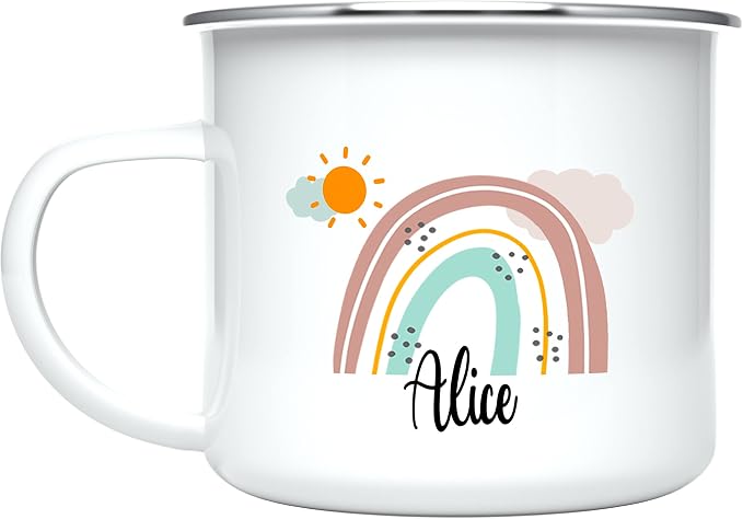 Personalized Mug for Kids, Girls | Customized Hot Chocolate, Coffee & Milk Cup by Homebee