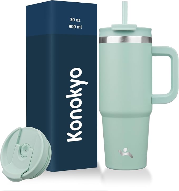 Konokyo 30 oz Insulated Tumbler Water Bottle by Konokyo