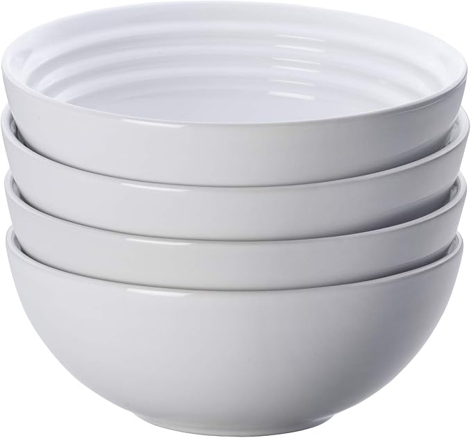 Le Creuset Stoneware Set of 4 Soup Bowls, 22 oz. each - Image 7