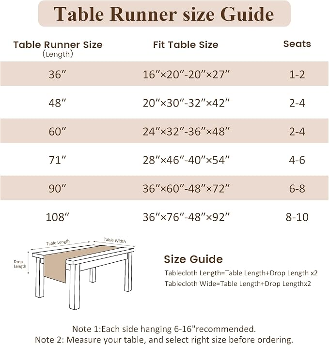 Burlap Boho Table Runner Macrame Brown 60in Farmhouse Woven Runner | Burlap - Image 4